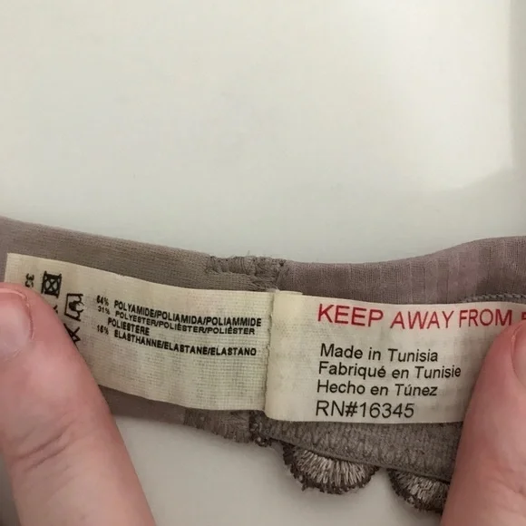 LOU Paris Light Purple Bra with Scalloped Lace - Picture 12 of 13